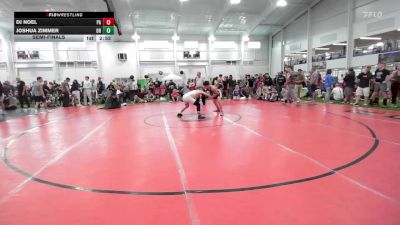 E-132 lbs Semifinal - Dj Noel, PA vs Joshua Zimmer, OH