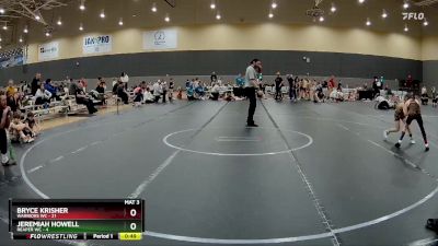 64 lbs Round 8 (10 Team) - Jeremiah Howell, Reaper WC vs Bryce Krisher, Warriors WC