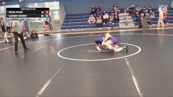 133 lbs Cons. Semi - Jevin Foust, Newman vs Garret Rinken, Northern Iowa