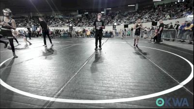 96 lbs Semifinal - Jett Greer, Shelton Wrestling Academy vs Rex McDonald, Port City