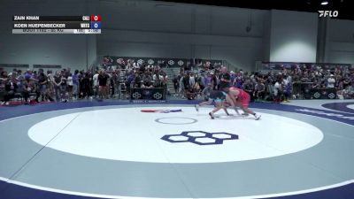 65 kg Champ. Rd Of 128 - Zain Khan, California vs Koen Huepenbecker, Warrior Regional Training Center