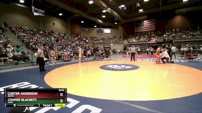 Quarterfinal - Cooper Blackett, Juab vs Carter Anderson, Delta