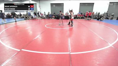 110 lbs Isaac Apodaca, Washington vs Nyjah Wood, Arkansas