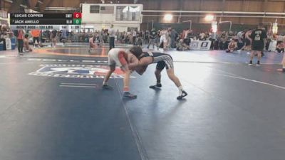 120 lbs Semifinal - Lucas Copper, Smitty's Barn vs Jack Anello, Blair Academy