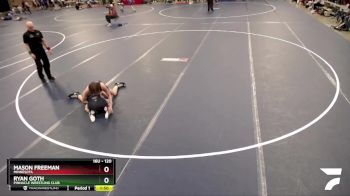 120 lbs Cons. Round 3 - Ryan Goth, Pinnacle Wrestling Club vs Mason Freeman, Minnesota