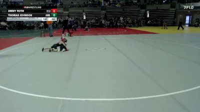 45 lbs Quarterfinals (8 Team) - Jimmy Roth, St. Charles vs Thomas Johnson, ANML