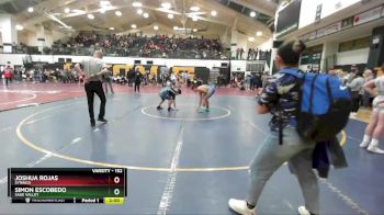 152 lbs Quarterfinal - Joshua Rojas, Syringa vs Simon Escobedo, Sage Valley