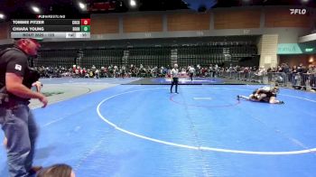 125 lbs Cons. Round 4 - Chiara Young, Del Oro vs Tommie Fitzer, Churchill County