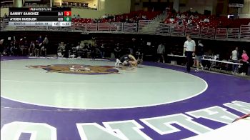 126 lbs Round 3 (4 Team) - Ayden Kuebler, Grand Island vs Sammy Sanchez, Cheyenne East