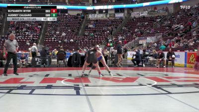 170 lbs First Round - Elysabeth Myer, Brockway-G vs Audrey Calgaro, Canon-McMillan-G