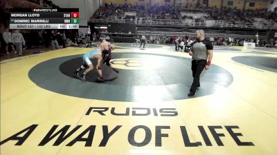 132 lbs Round Of 32 - Morgan Lloyd, St. Anselm`s Abbey vs Dominic Marinilli, Northfield Mt Hermon