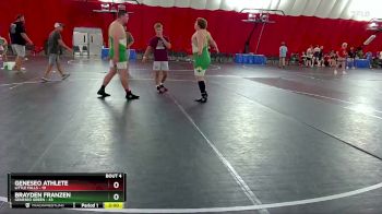 285 lbs Round 2 (6 Team) - Geneseo Athlete, Little Falls vs Brayden Franzen, Geneseo Green