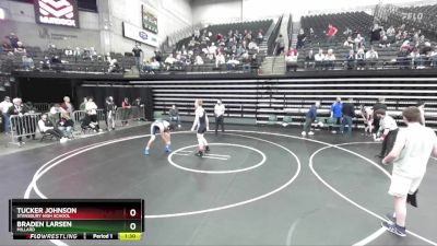 178 lbs Cons. Round 2 - Tucker Johnson, Stansbury High School vs Braden Larsen, Millard