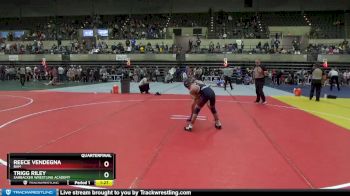 90 lbs Quarterfinal - Reece Vendegna, BAM vs Trigg Riley, Sarbacker Wrestling Academy