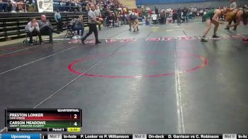 3 - 215 lbs Cons. Round 2 - Drake Garrison, Broadway HS vs Christopher Robinson, Wilson Memorial HS