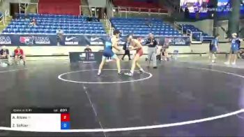 132 lbs Consi Of 8 #1 - Aliazer Alicea, Pennsylvania vs Zeke Seltzer, Indiana