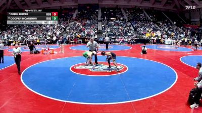 106-6A Quarterfinal - Derik Kiefer, West Forsyth vs Cooper McArthur, Buford HS