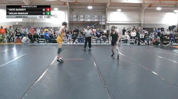 165 lbs Semifinal - Nolan Gessler, Tiffin vs Nate Barrett, Ashland