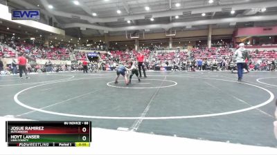 88 lbs Semifinal - Josue Ramirez, Hutchinson vs Hoyt Lanser, Linn County