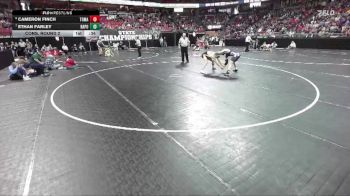 D1-150 lbs Cons. Round 2 - Ethan Farley, Bay Port vs Cameron Finch, Tomah