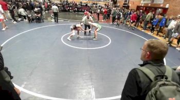 145 lbs Champ. Round 1 - Cash Lund, Lakeland High School vs Jessie Garcia, Omak