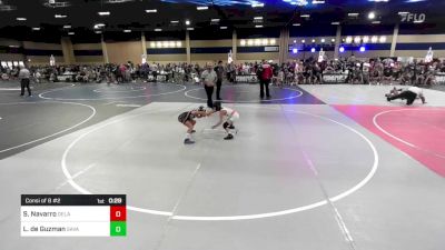 66 lbs Consi Of 8 #2 - Sofia Navarro, Delano Diablos vs Logan De Guzman, Savage House WC