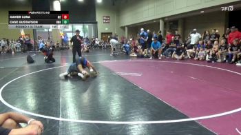 125 lbs Round 1 (6 Team) - Xavier Luna, Moyer Elite vs Case Gustafson, RWA