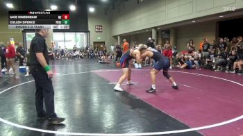 170 lbs Round 4 (6 Team) - Jace Kinzenbaw, Moyer Elite vs Cullen Spence, Powerhouse