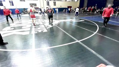 285 lbs Quarterfinal - Lance Clelland, St. Christopher's School vs Jacob Levy, Lake Highland Prep