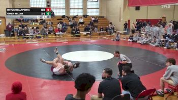 165 lbs Day 2 (round 2) - Owen Miller, St. Francis B vs Bryce DellaPenta, Eden