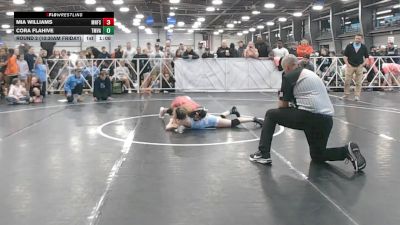 104 lbs Round 2 (10:30am Friday) - Cora Flahive, Team VA/USA vs Mia Williams, Minnesota Funky Singlets