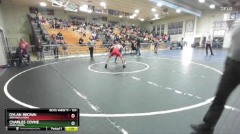 120 lbs Champ. Round 1 - Dylan Brown, Redondo Union vs Charles Coyne, Aliso Niguel