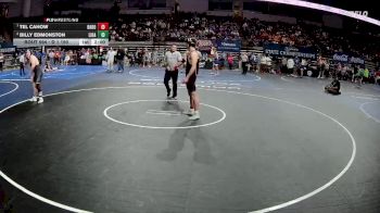D 1 190 lbs Quarterfinal - Tel Cahow, Baton Rouge vs Billy Edmonston, Live Oak