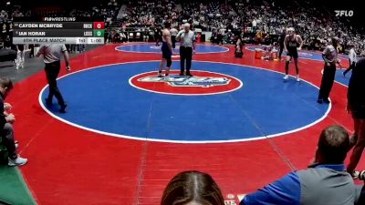 165-2A 5th Place Match - Ian Horan, Lovett School vs Cayden McBryde, Rockmart