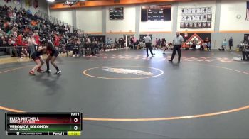 105 lbs Cons. Round 3 - Veronica Solomon, Waterloo West vs Eliza Mitchell, Iowa City, City High