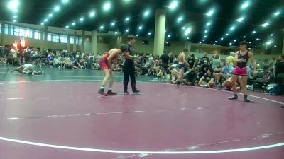 132 lbs Quarters & 3rd Wb (32 Team) - Christian Sarvavia, MF Army vs Patrick Smyth, Level Up