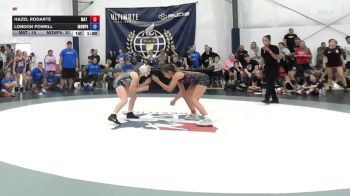 43 kg Semifinal - Hazel Rodarte, Mat Demon - W vs London Powell, MGW Monkey Business - W