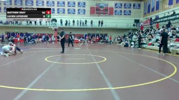 165 lbs Quarterfinal - Matthew Gray, Pacific (OR) vs Lucien Lefebvre, Linfield University