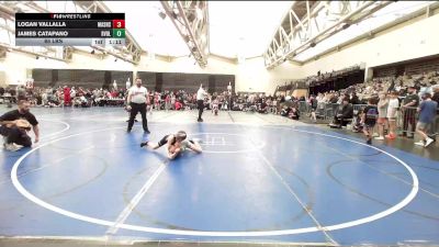 65 lbs Rr Rnd 11 - Logan Vallalla, Mat Assassins White vs James Catapano, Revival Blue ES