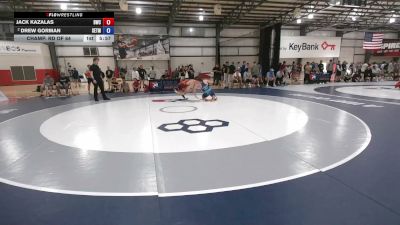 65 kg Champ. Rd Of 64 - Jack Kazalas, Bearcat Wrestling Club vs Drew Gorman, SERTC- TMWC