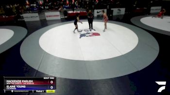 59 lbs Round 1 - Mackenzie English, Beat The Streets - Los Angeles vs Elaine Young, California