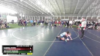 57 lbs Cons. Round 4 - Gabriel Myers, LV Bear Wrestling Club (Spring vs Beckham Duncan, East Idaho Elite Wrestling