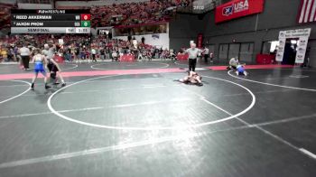 80 lbs Semifinal - Jaxon Prom, Ozaukee vs Reed Akkerman, Wisconsin Rapids
