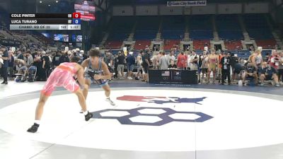 190 lbs Champ. Rd Of 32 - Cole Pinter, Ohio vs Luca Turano, New York