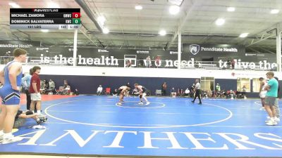 191 lbs Semifinal - Michael Zamora, Gold Medal WC - HSC vs Dominick Salvaterra, Kraken Black - HSC