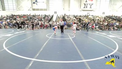 88 lbs Cons. Round 1 - Bryce Anowski, Wyoming County Warriors Wrestling vs Zachary Campbell, Hoosick Falls Youth Wrestling Club
