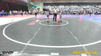58 lbs Round Of 32 - Mason Norris, Carson Valley Wildcats vs Cruz Austin, Gomez Brothers Grappling Academy
