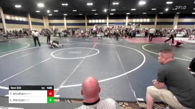 106 lbs Semifinal - Tavyon Windham, Best Trained vs Lucas Marquez, Wlv Jr Wrestling