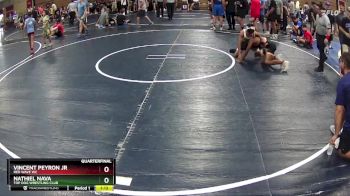108 lbs Quarterfinal - Nathiel Nava, Top Dog Wrestling Club vs Vincent Peyron Jr, RED WAVE WC