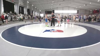 96 lbs Cons. Sub-semis - Nolan Eckart, Bad Karma vs Macklen Marksbury, Michigan Premier